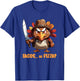 Funny Thanksgiving Turkey Asking Eat Tacos or Pizza Cool T-Shirt - T-Shirt | Royal