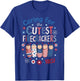 Caring For The Cutest Firecrackers NICU Nurse 4th Of July Men T-Shirt - T-Shirt | Royal