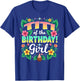 Aloha Hawaii Aunt Titi Of The Birthday Girl T-Shirt - T-Shirt | Royal