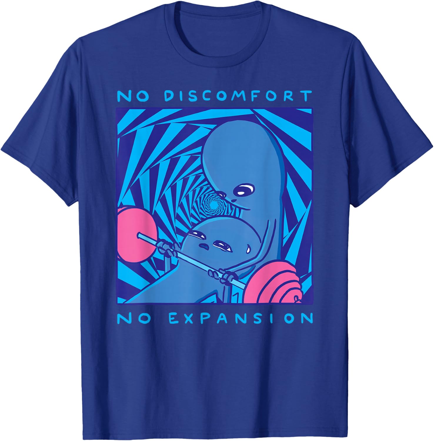 Threadless Nathan W. Pyle Strange Planet Expansion Graphic T-Shirt - T-Shirt | Royal