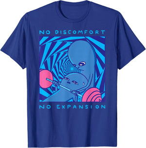 Threadless Nathan W. Pyle Strange Planet Expansion Graphic T-Shirt - T-Shirt | Royal