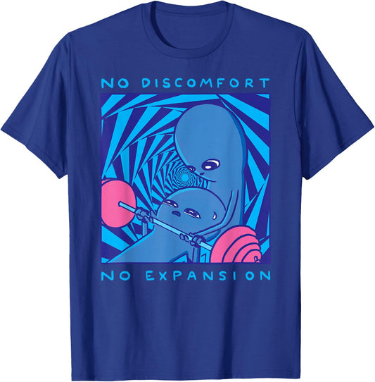 Threadless Nathan W. Pyle Strange Planet Expansion Graphic T-Shirt - T-Shirt | Royal