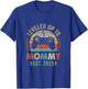 Leveled Up To Mommy 2025 Video Game Promoted To Mommy T-Shirt - T-Shirt | Royal
