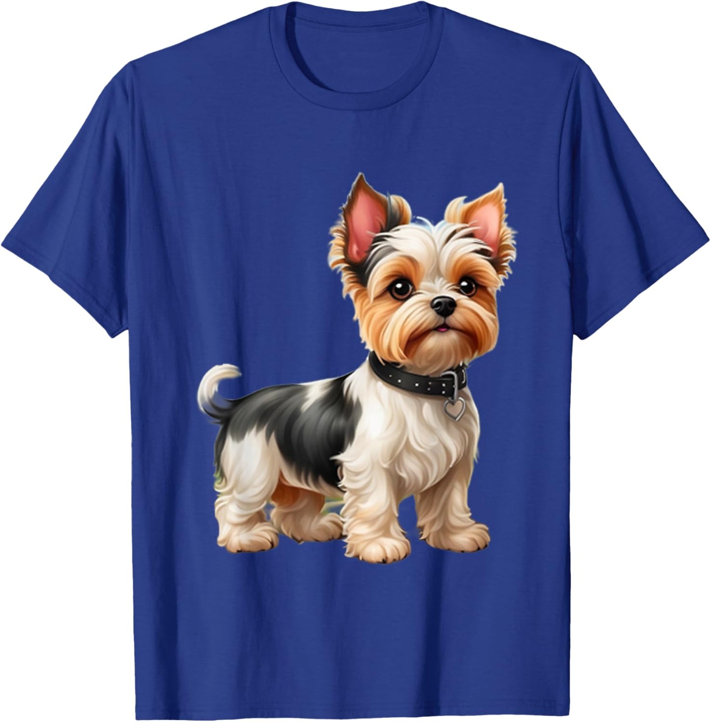 Biewer Terrier Design Dog T-Shirt - T-Shirt | Royal