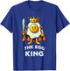 Egg King Funny Quote Egg Breakfast Food Lover T-Shirt - T-Shirt | Royal
