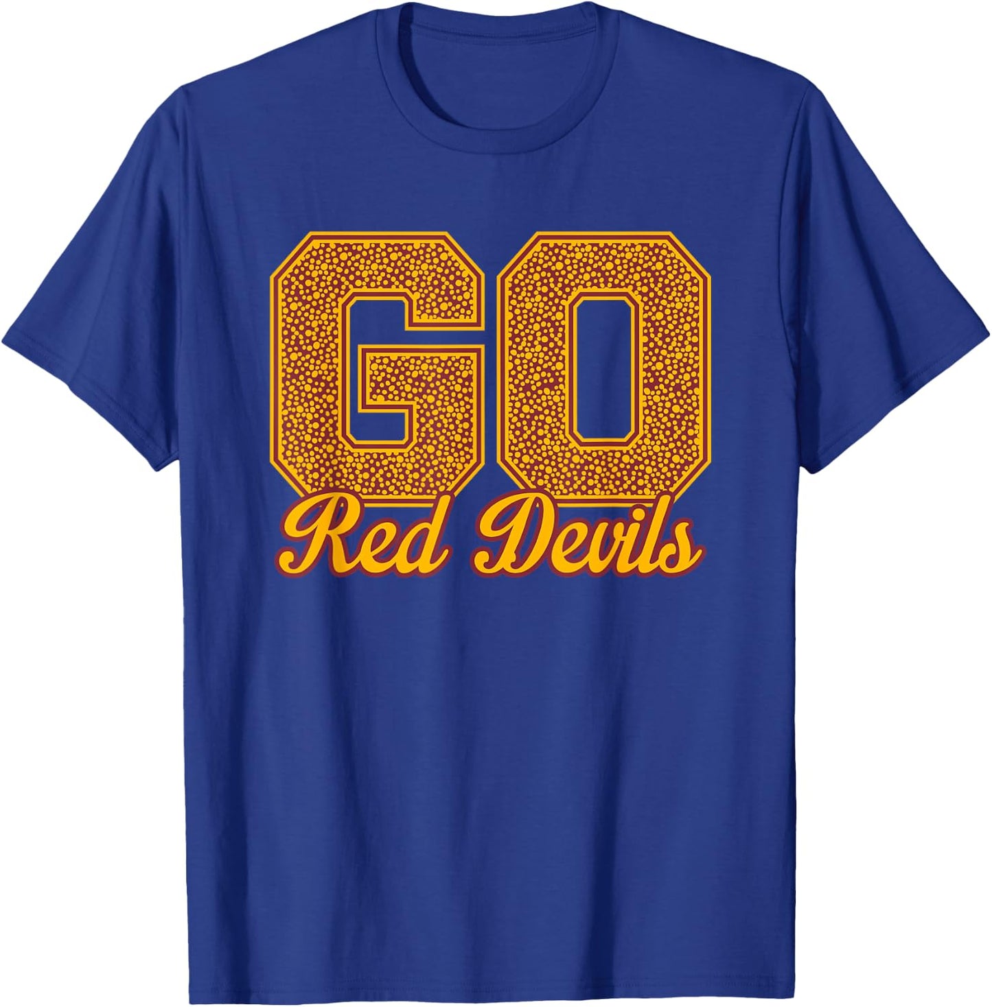 Russell Red Devils GO! School Pride T-Shirt - T-Shirt | Royal