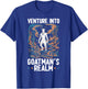 Goatman Legendary Creature Cryptozoology Cryptid T-Shirt - T-Shirt | Royal