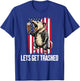 4th of July Awesome Possum Drinking A Beer Funny Opossum Men T-Shirt - T-Shirt | Royal