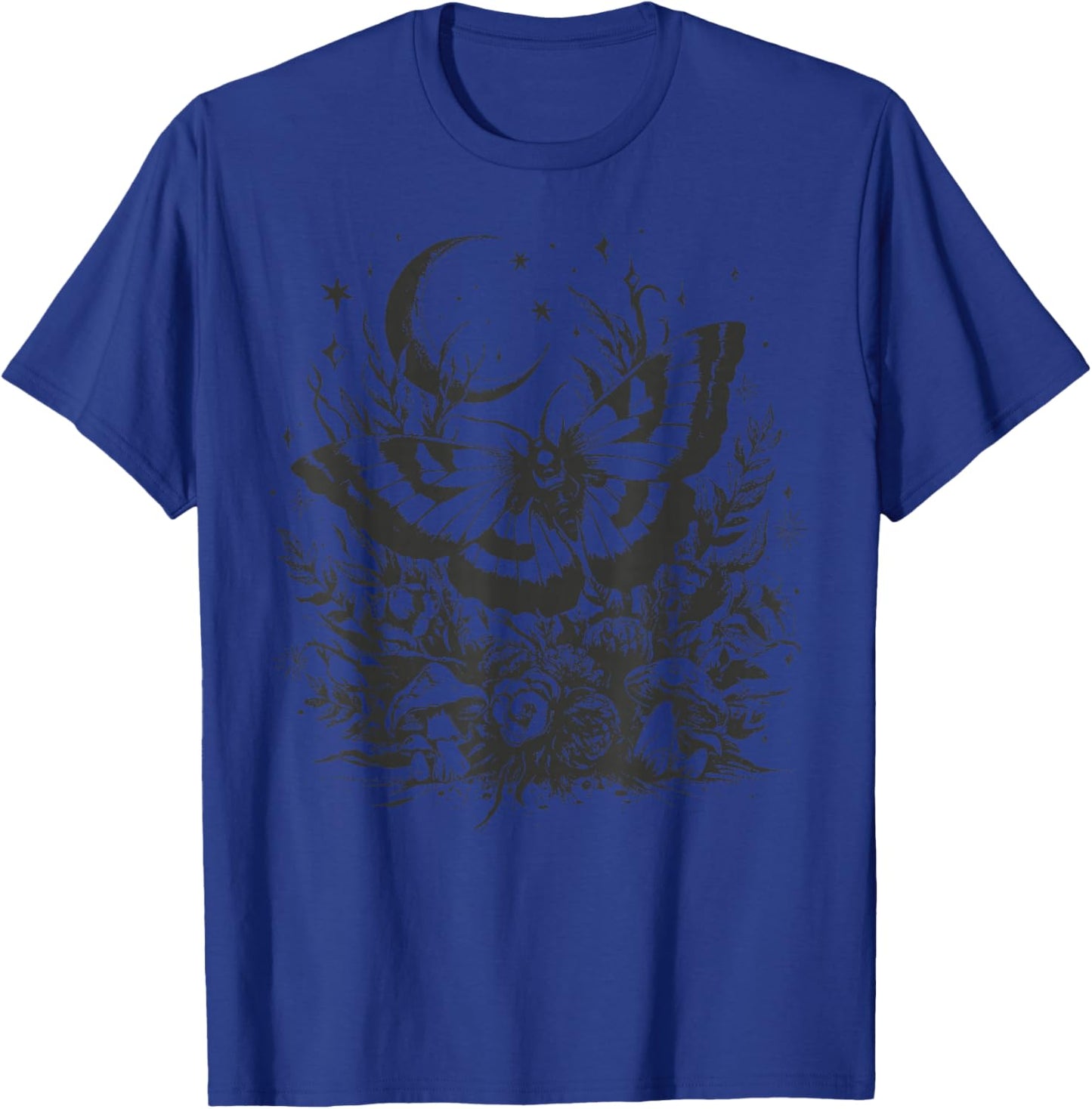 Cute Butterfly Grunge Fairycore Therian Cute Moth Aesthetic T-Shirt - T-Shirt | Royal