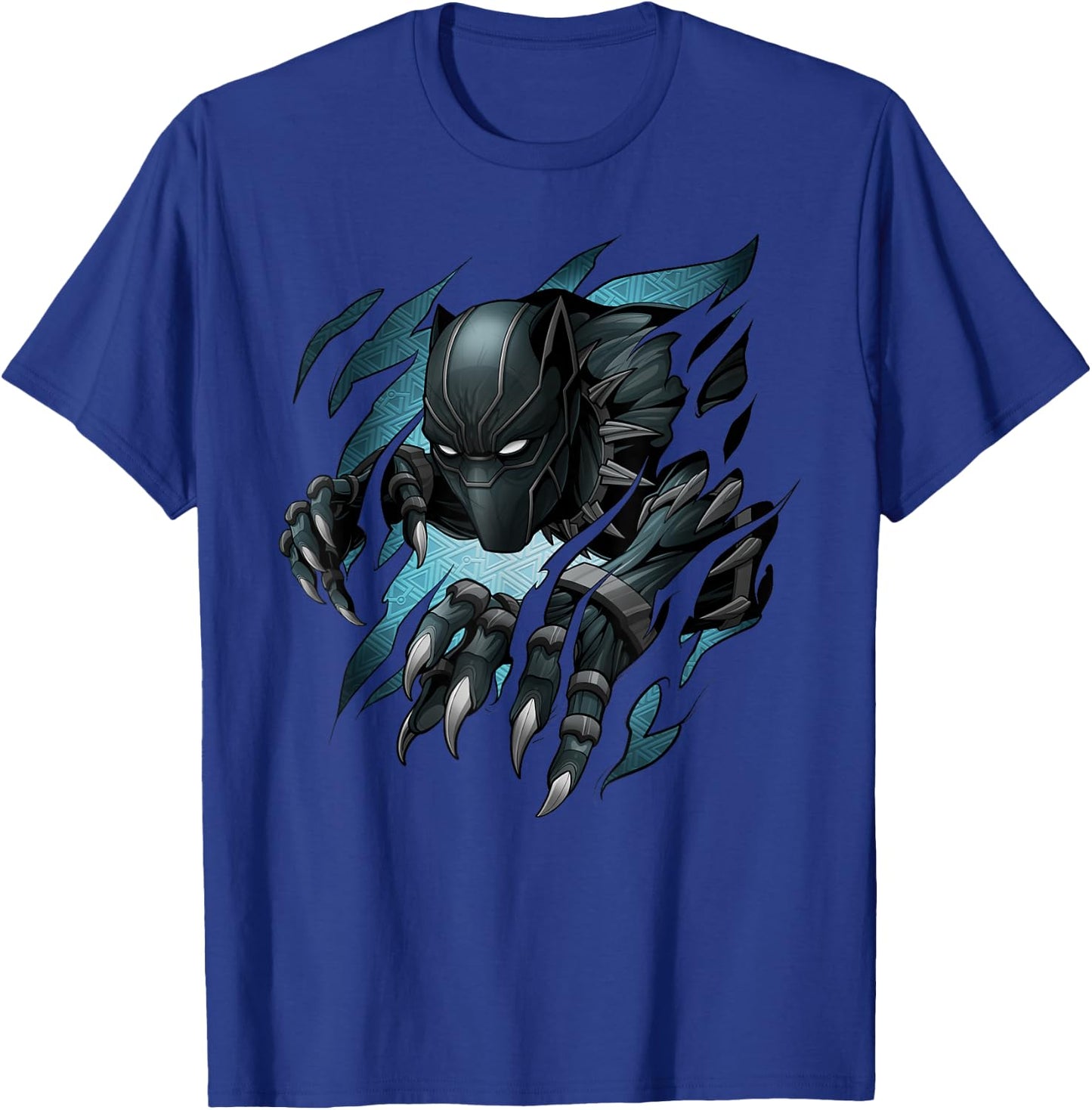 Marvel Black Panther T'Challa Claw Marks Small T-Shirt - T-Shirt | Royal