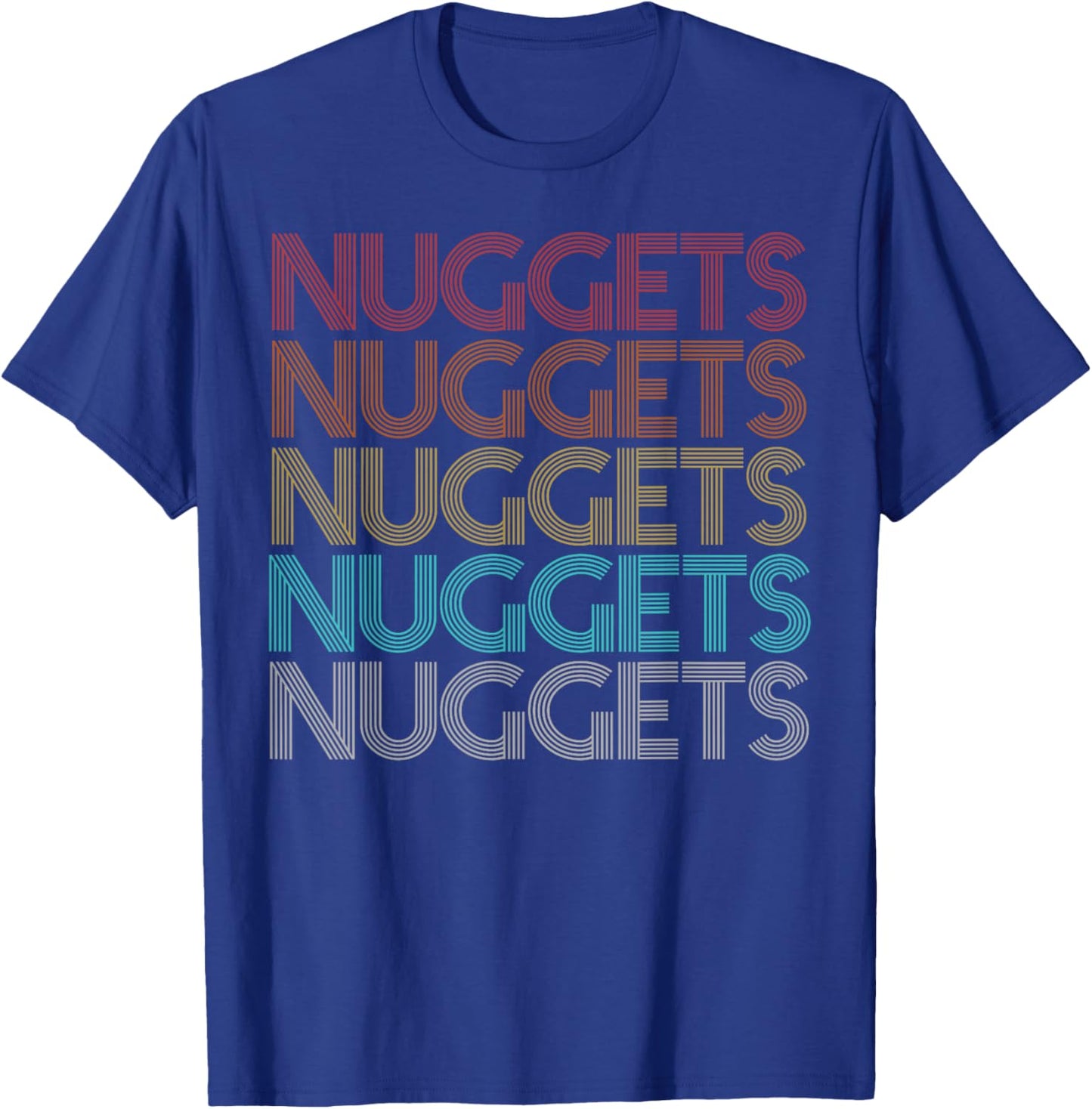 Retro Vintage Nuggets T-Shirt - T-Shirt | Royal