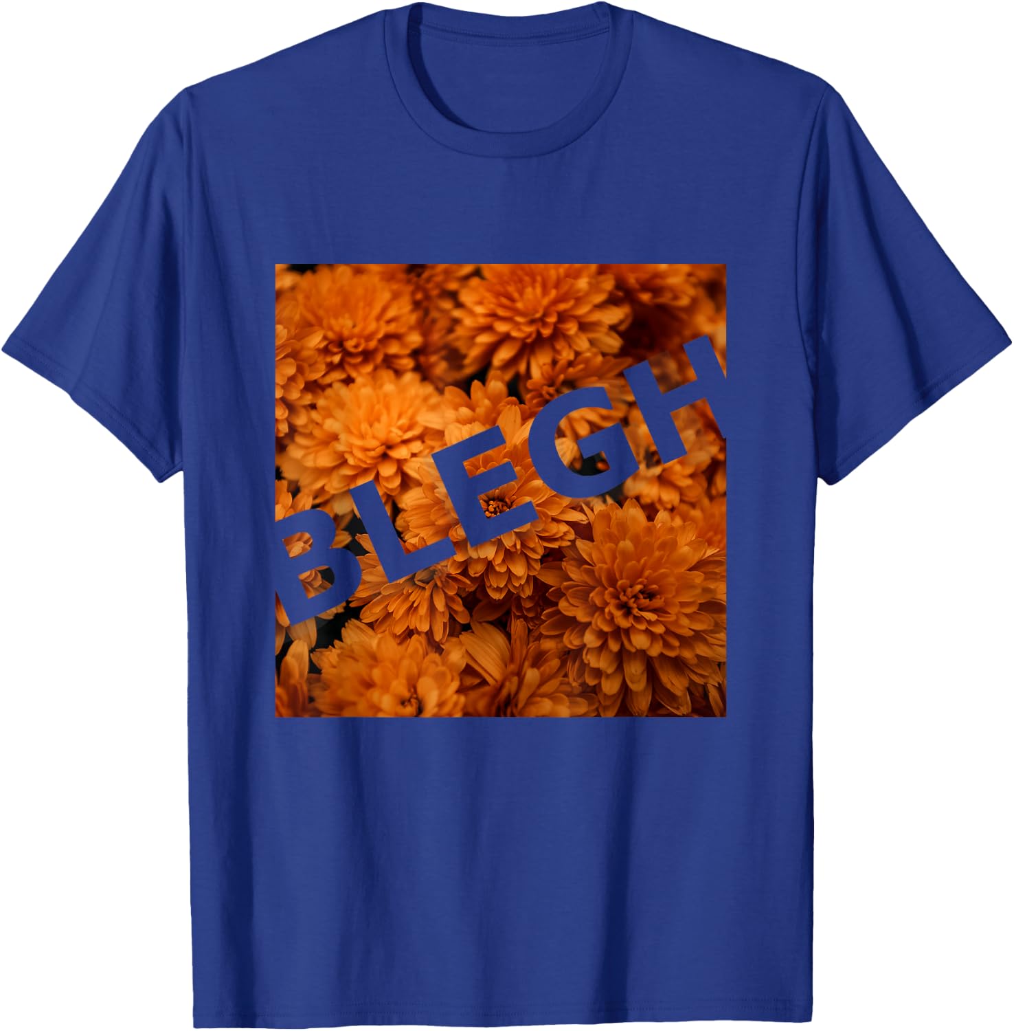 BLEGH Yellow Flower Collection T-Shirt - T-Shirt | Royal