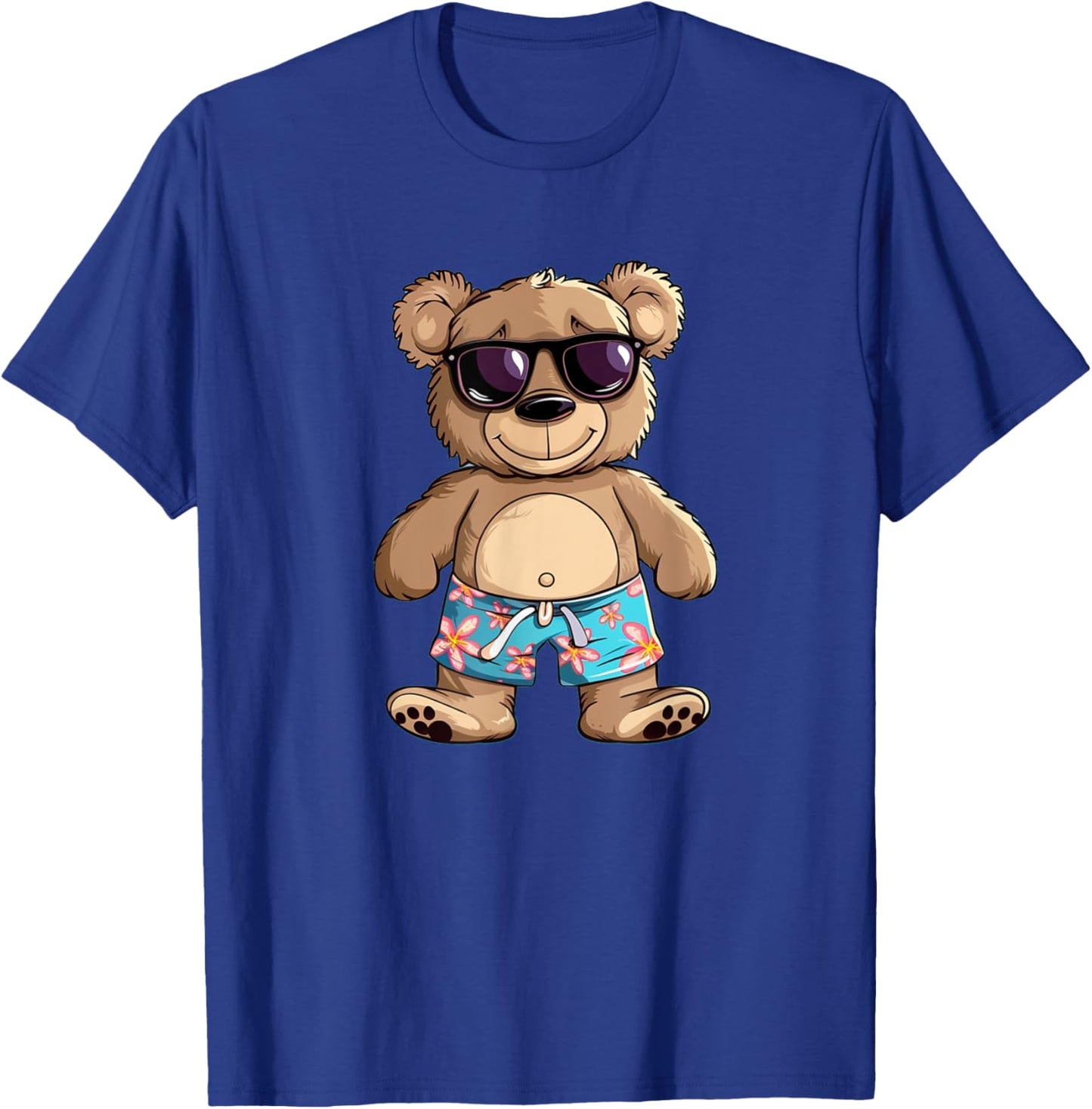 Pretty Teddy with swimming trunks Costume for Boys and Girls T-Shirt - T-Shirt | Royal