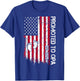 Patriotic Promoted To Opa Est 2025 First Time Grandpa T-Shirt - T-Shirt | Royal