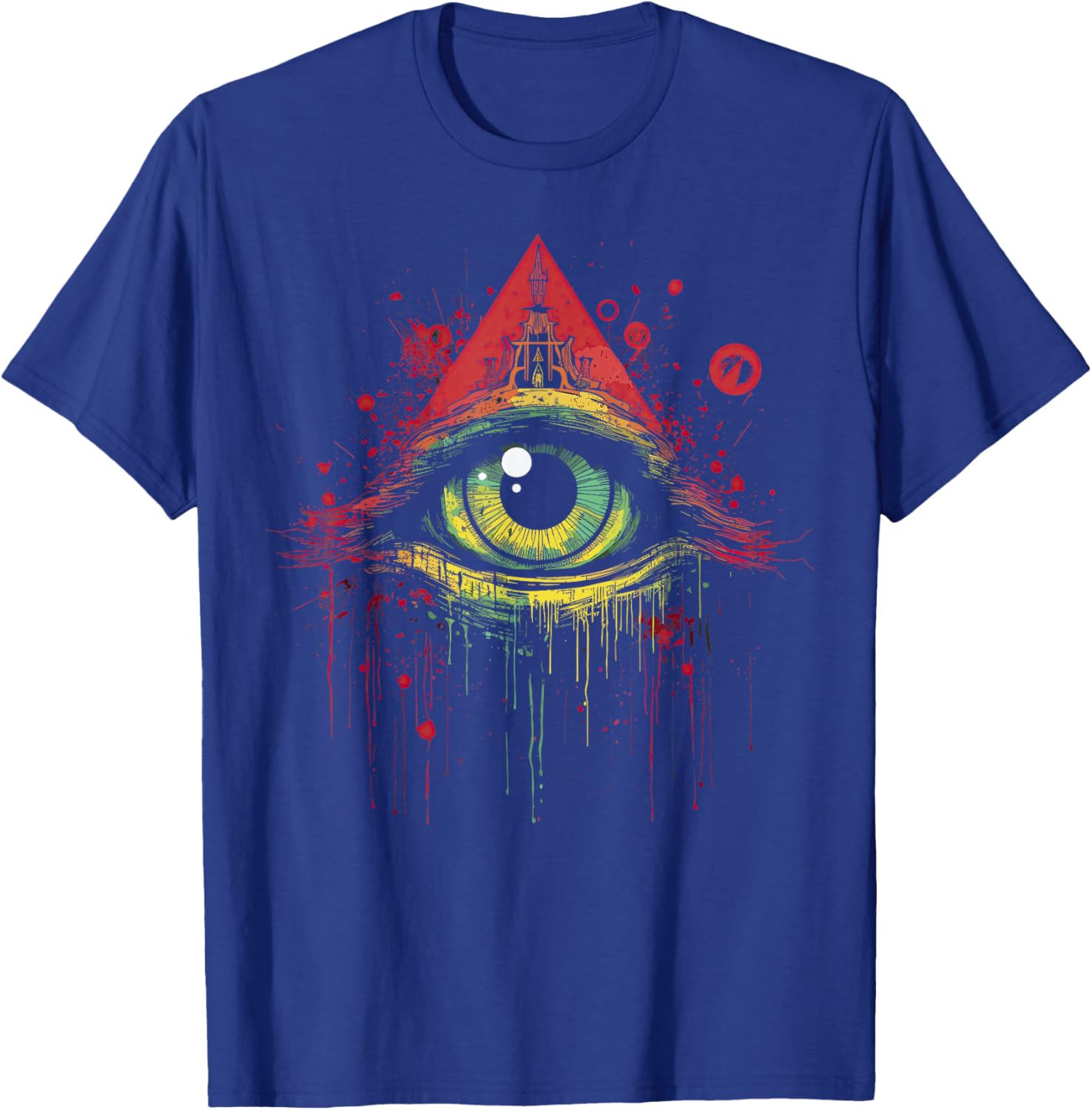 Witchcraft Third Eyeball Goth Eye Spiritual Enlightenment T-Shirt - T-Shirt | Royal