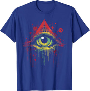 Witchcraft Third Eyeball Goth Eye Spiritual Enlightenment T-Shirt - T-Shirt | Royal
