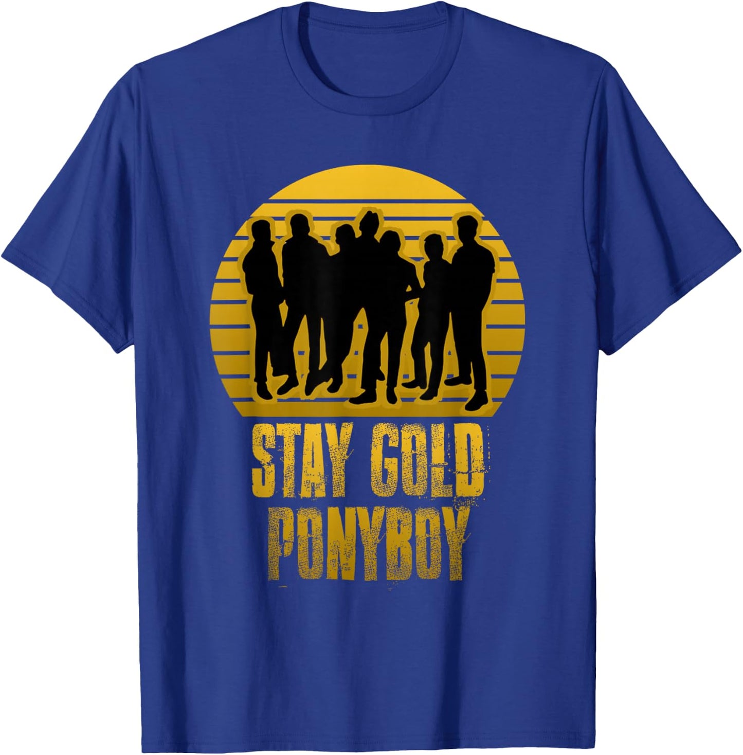 Stay Gold Ponyboy Vintage T-Shirt - T-Shirt | Royal