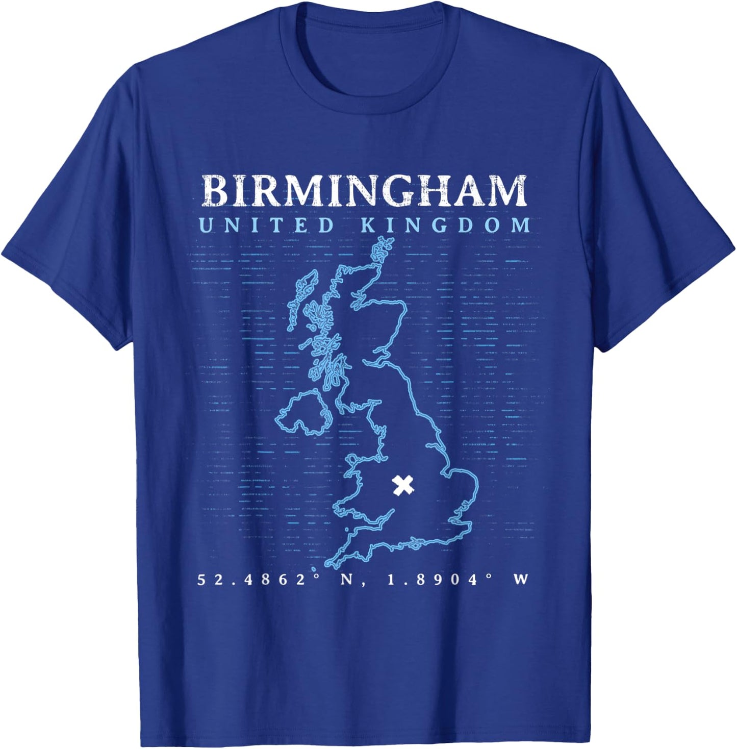 UK Birmingham T-Shirt - T-Shirt | Royal