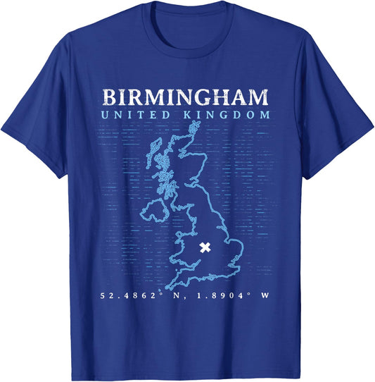 UK Birmingham T-Shirt - T-Shirt | Royal