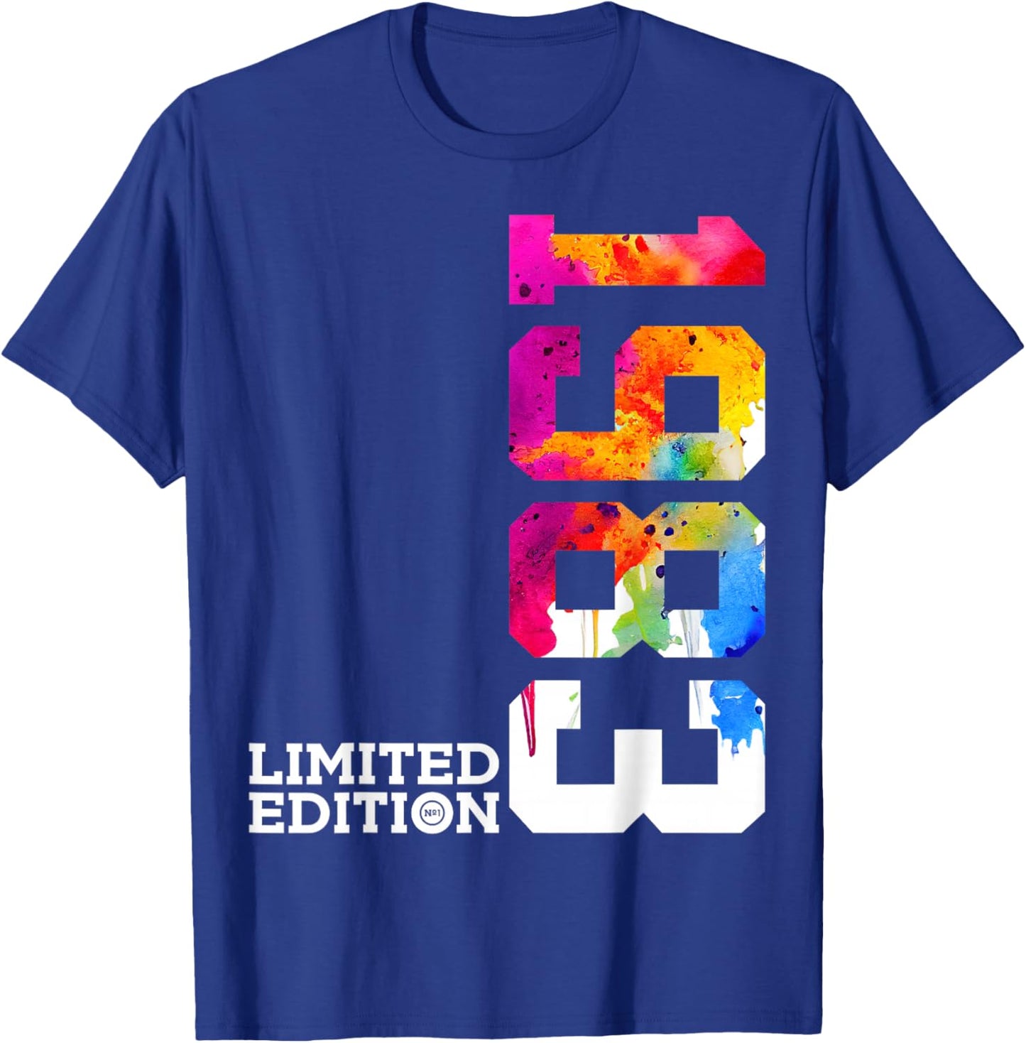 43 Jahre 43. Geburtstag Limited Edition 1983 T-Shirt - T-Shirt | Royal