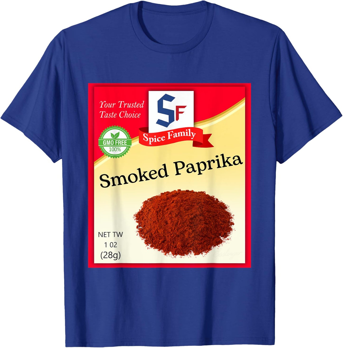Smoked Paprika Condiment Costume Holiday Spice Costumes T-Shirt - T-Shirt | Royal