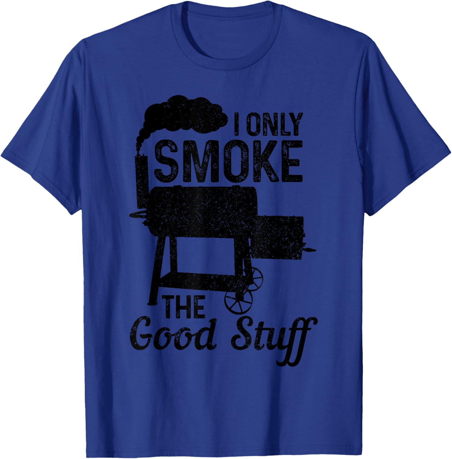 BBQ Meat Smoking Smoker Grill Grilling Funny T-Shirt - T-Shirt | Royal
