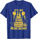 Golden Birthday Shirt It's My 26th Birthday T-Shirt - T-Shirt | Royal