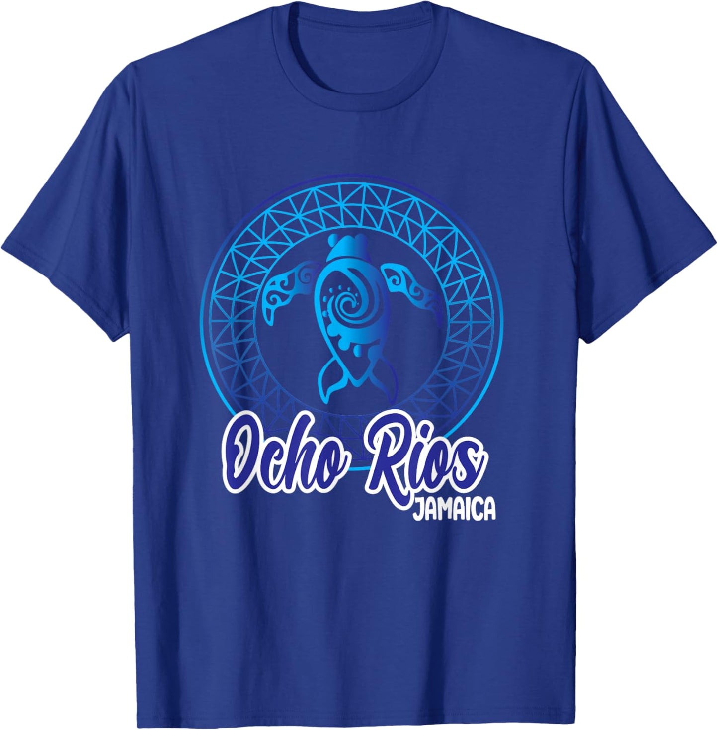 Ocho Rios Souvenirs Jamaica Tribal Sea Turtle Vacation T-Shirt - T-Shirt | Royal