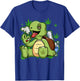 Funny Turtle Smoking Weed Cannabis Marijuana T-Shirt - T-Shirt | Royal