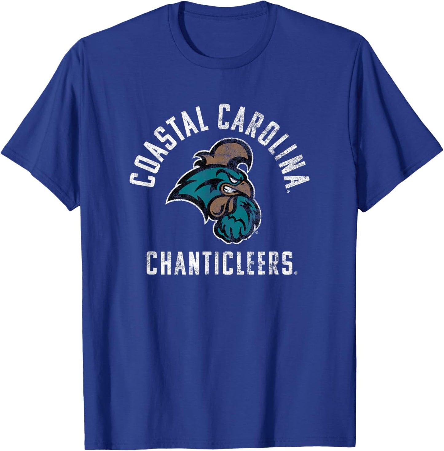 Coastal Carolina University CCU Chanticleers T-Shirt - T-Shirt | Royal