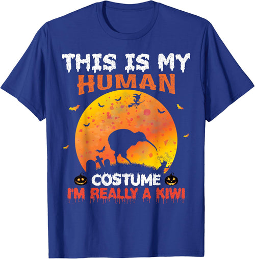 This Is My Human Costume I'm Really A Kiwi Bird Halloween