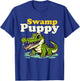 Swamp Puppy: Cute Alligator & Crocodile Lover Funny T-Shirt - T-Shirt | Royal