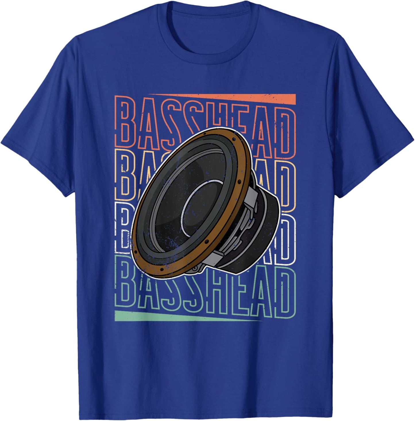 Subwoofer Sound Engineer Audio Synthesizer Music Mixer T-Shirt - T-Shirt | Royal