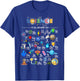 Science Is All Around Us Science Alphabet STEM Scientist T-Shirt - T-Shirt | Royal