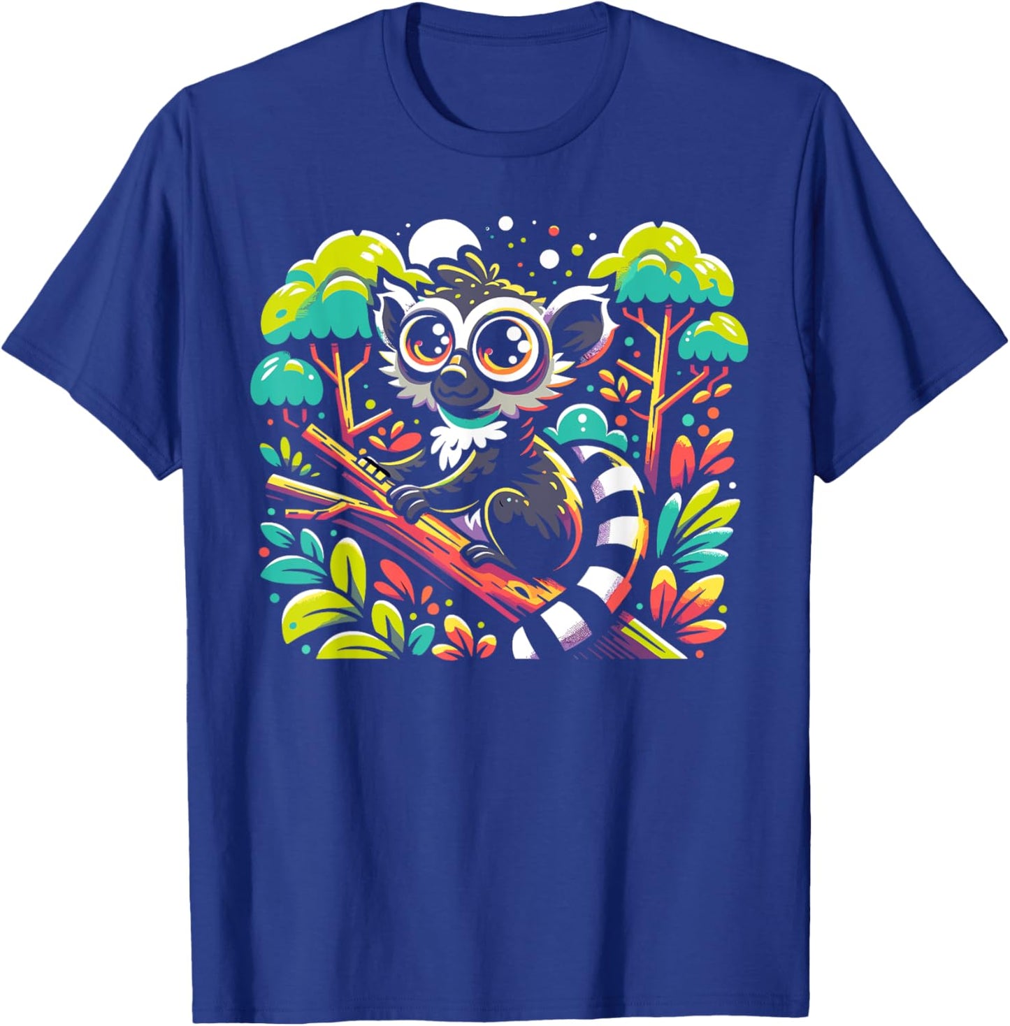 Aye Aye Face Aye-aye Nocturnal Lemur Wildlife Animal T-Shirt - T-Shirt | Royal