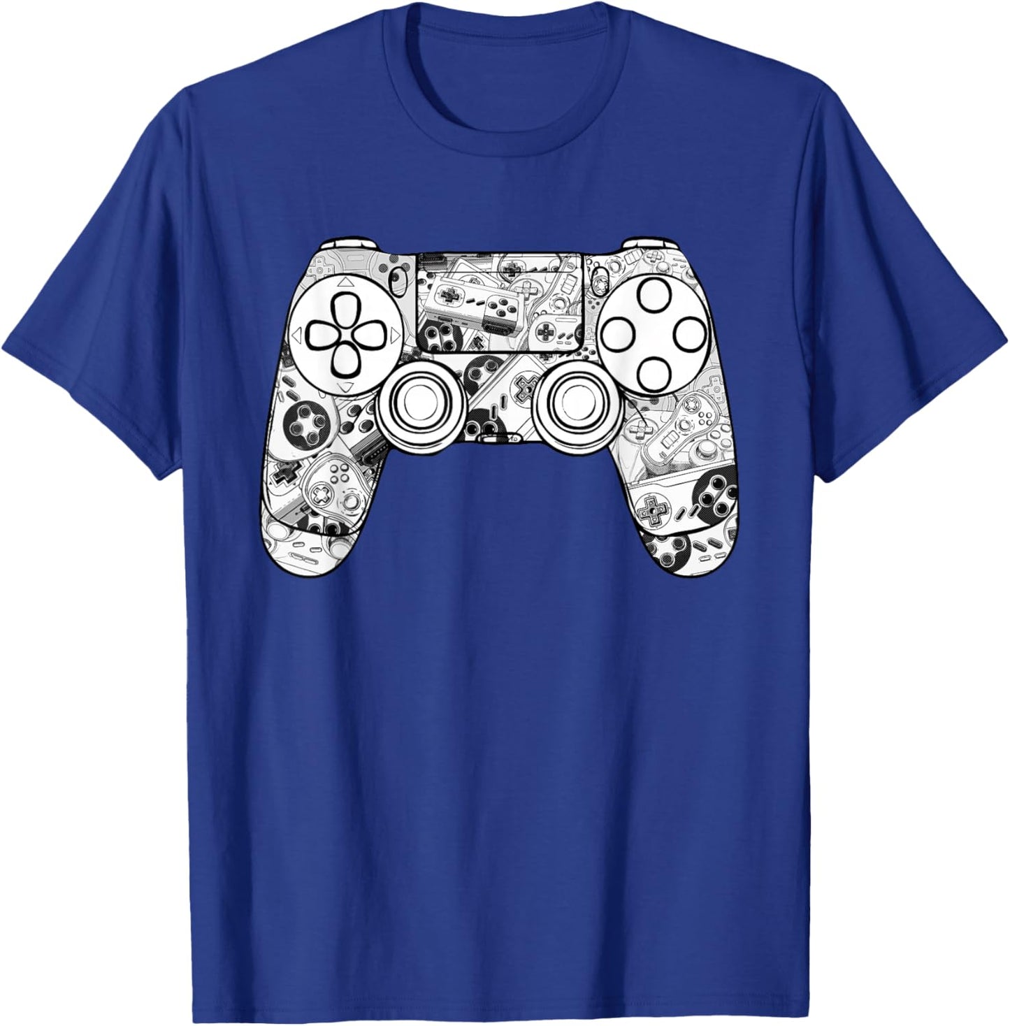 Gamer Shirt Gaming Shirts Boys Video Game Controller T-Shirt - T-Shirt | Royal
