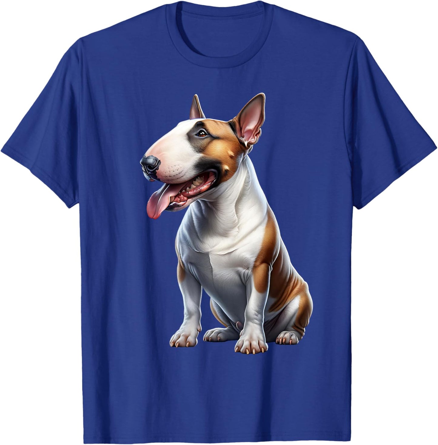 Bull Terrier Design Bullterrier T-Shirt - T-Shirt | Royal