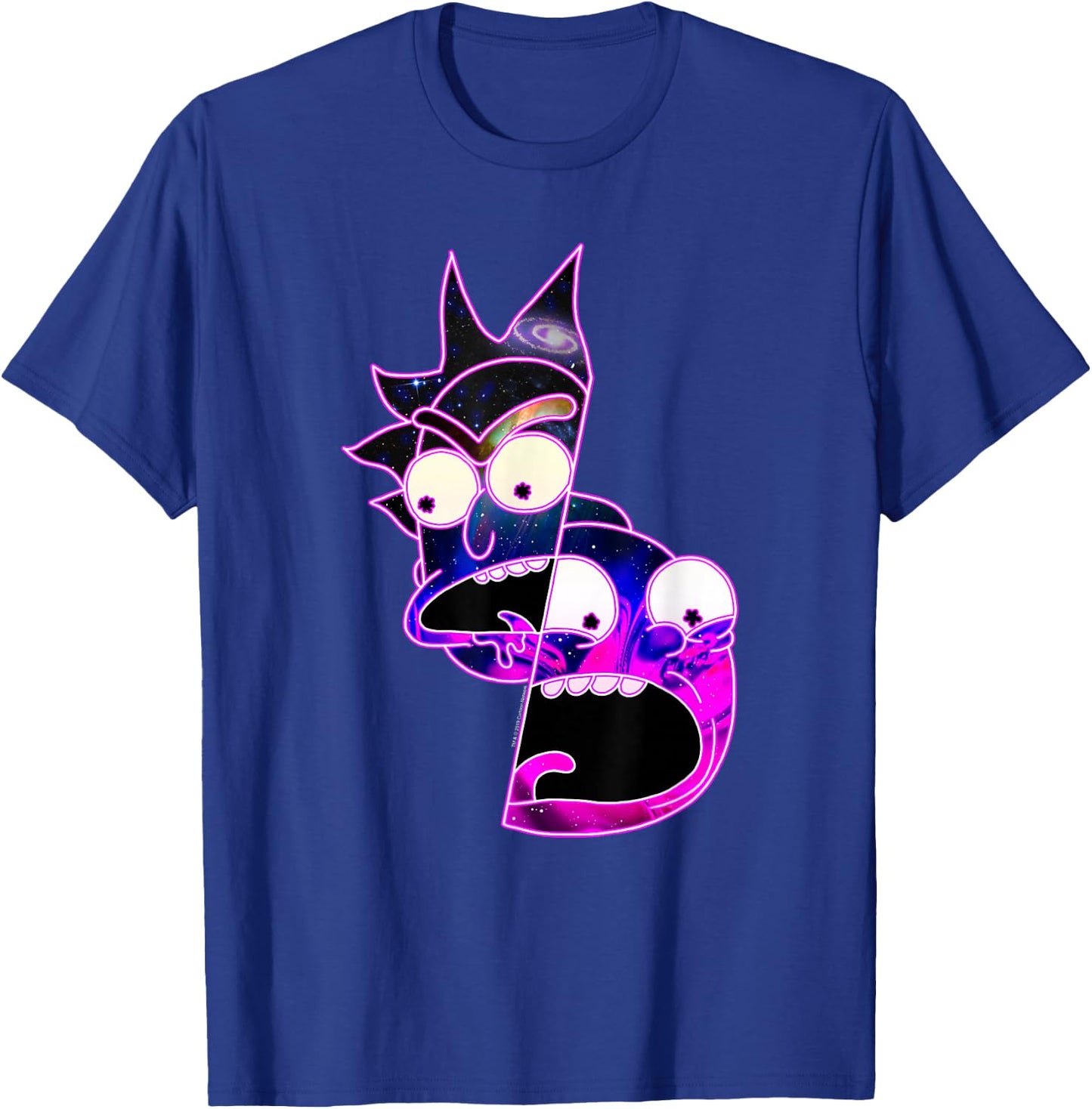 Rick and Morty Trippy Galactic Rick and Morty T-Shirt - T-Shirt | Royal