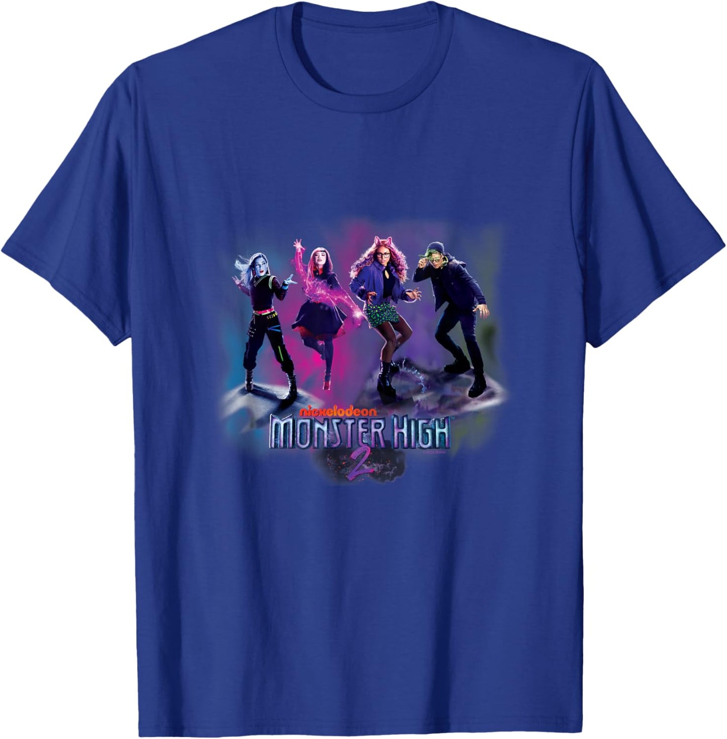 Monster High Movie - MH 2 Group Pose T-Shirt - T-Shirt | Royal