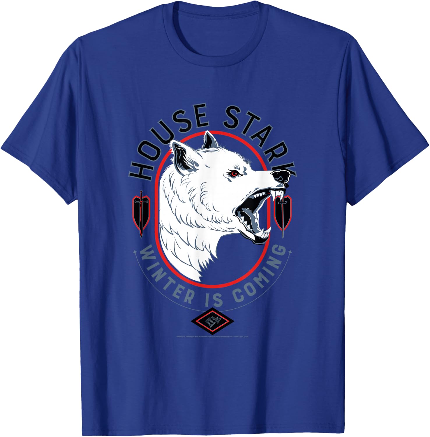 Game of Thrones House Stark Winter is Coming T-Shirt - T-Shirt | Royal