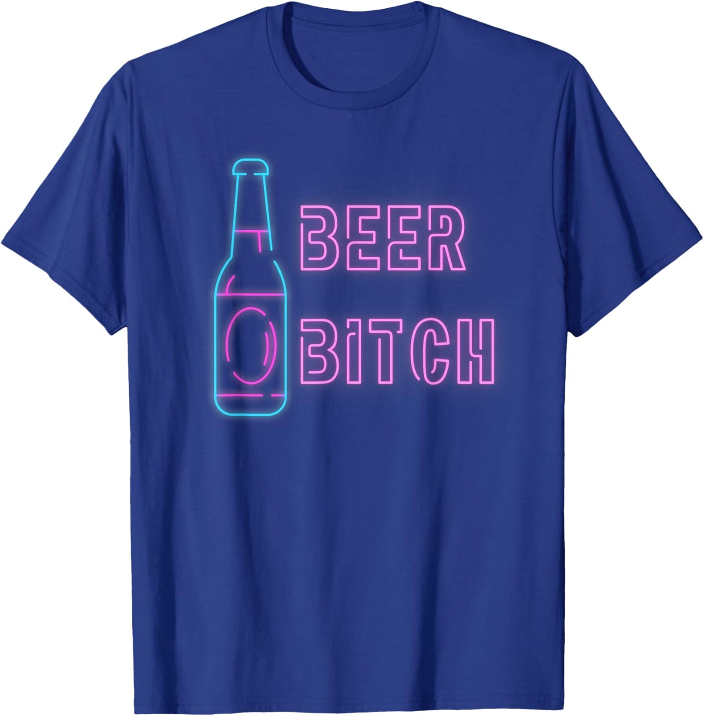 Beer Bitch Golf Girl Drink Girl T-Shirt - T-Shirt | Royal