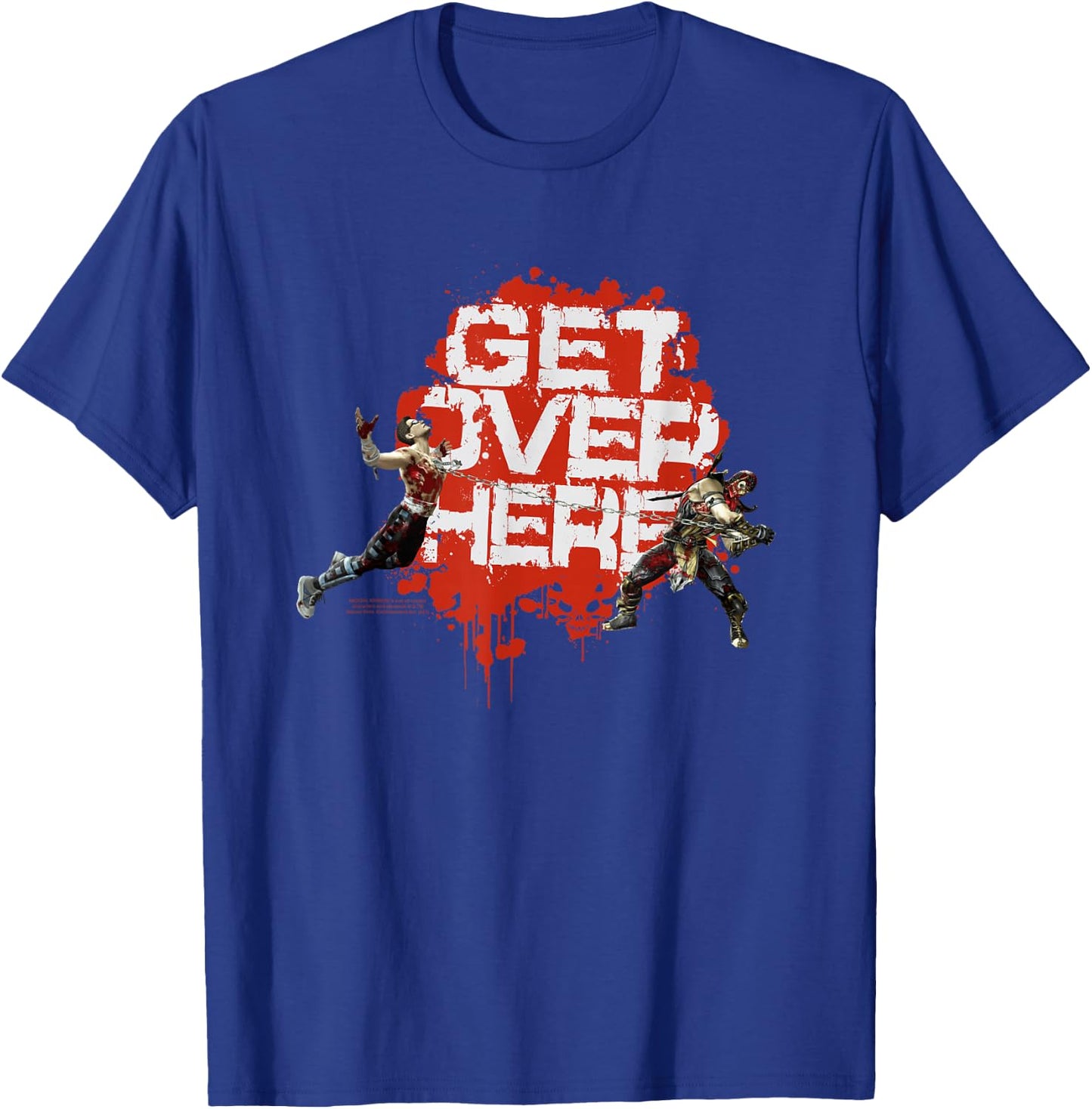 Mortal Kombat 9 Get Over Here T-Shirt - T-Shirt | Royal