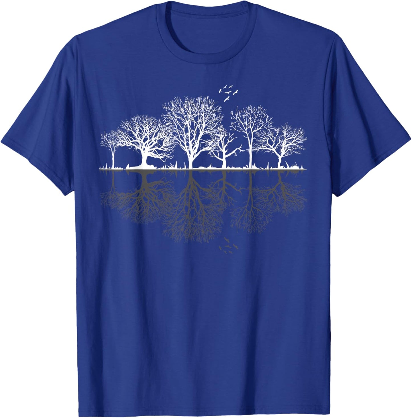 Nature Trees and Forest T-Shirt - T-Shirt | Royal
