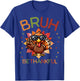 Bruh Be Thankful Funny Thanksgiving Boys Kids Turkey Meme T-Shirt - T-Shirt | Royal