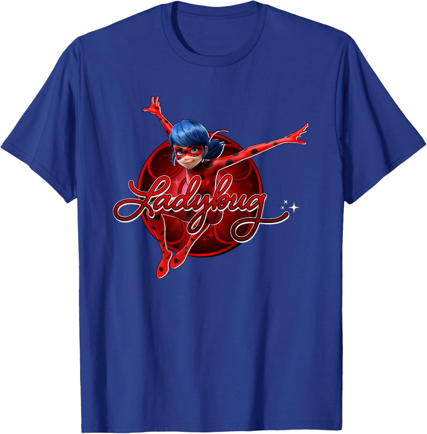 Miraculous Collection Ladybug Badge02 T-Shirt - T-Shirt | Royal
