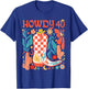 40th Birthday Western Country Life Wild West Rodeo Howdy 40 T-Shirt - T-Shirt | Royal