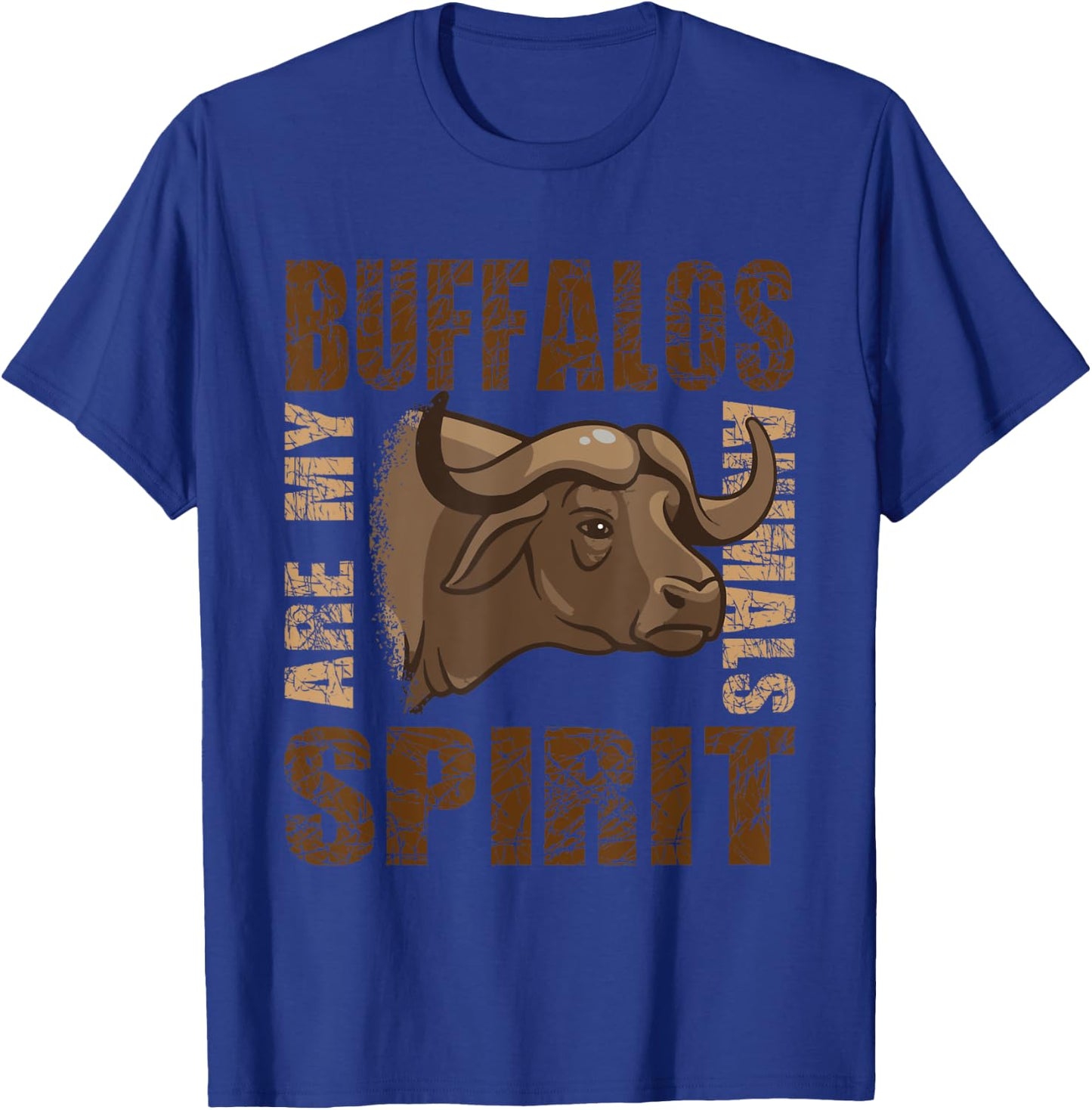 Africa cape buffalo are my spirit animals buffalo lovers T-Shirt - T-Shirt | Royal