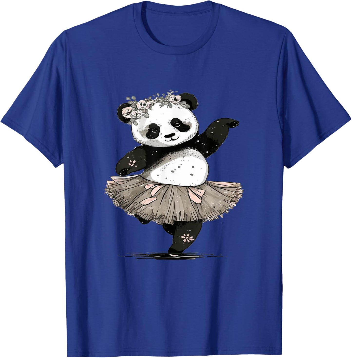 The Ballet Panda Dancer Apparel for panda lovers T-Shirt - T-Shirt | Royal