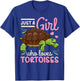 Tortoise Just A Girl Who Loves Tortoises T-Shirt - T-Shirt | Royal