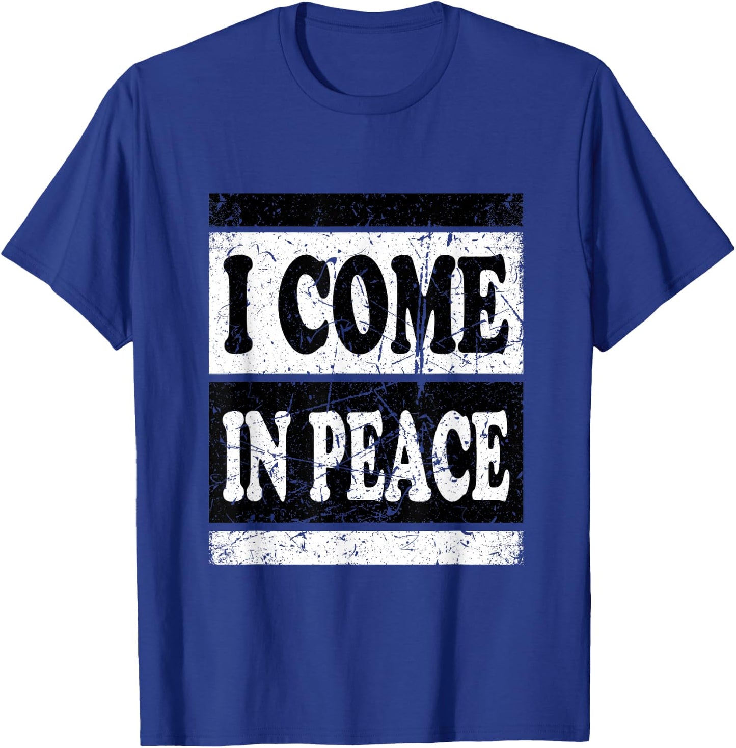 Funny I Come In Peace I'm Peace Matching Couples Costume T-Shirt - T-Shirt | Royal